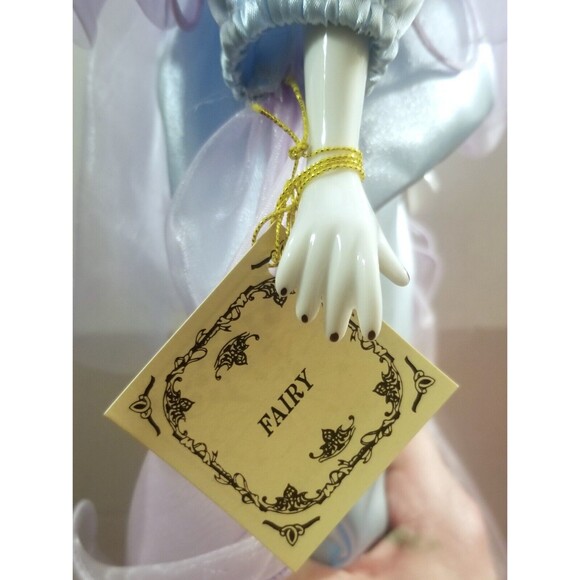 Vintage Fairy 20" Porcelain Bisque Doll Hand Painted Kingstate the Dollcrafter - Picture 7 of 8